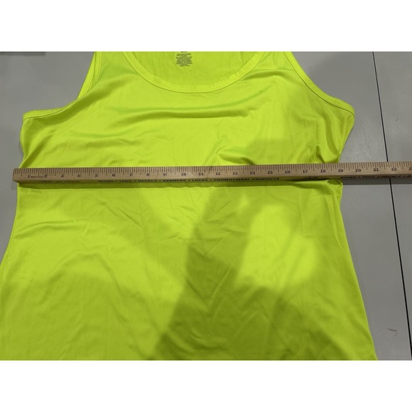 Lane Bryant Livi Womens Active Tank Top Size 18/20 Neon Soft Stretch Workout Gym - Picture 5 of 5